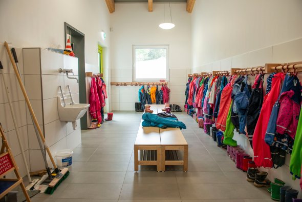 Matschschleuse der Casa Feliz