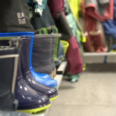 Beispielbild Gummistiefel in Matschschleuse